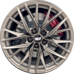 ALYCT5VBWFHH Cadillac CT5-V Wheel/Rim Bronze Painted #85155514