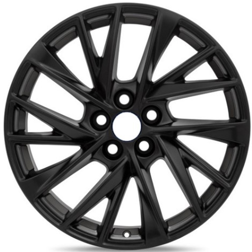 Cadillac CT5 2025 powder coat black 20x8.5 aluminum wheels or rims. Hollander part number ALY4878, OEM part number 84289698