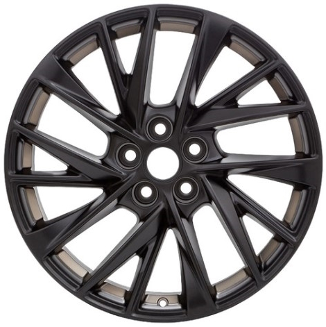 Cadillac CT5 2025 powder coat black 20x8.5 aluminum wheels or rims. Hollander part number ALY4878b, OEM part number 84718947