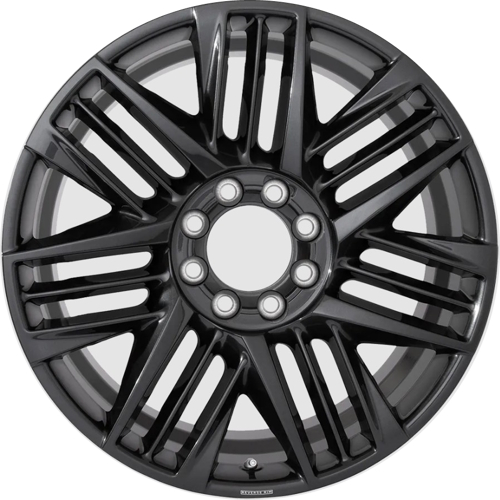 Cadillac Escalade IQ 2025 powder coat charcoal 24x9 aluminum wheels or rims. Hollander part number ALY94109, OEM part number 86793042