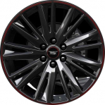 ALYGV082U47HH Cadillac Lyriq Wheel/Rim Black Painted #84789281