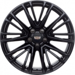 ALY4843A45 Cadillac CT5 Wheel/Rim Black Painted #84289698