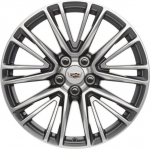 ALY4843A90 Cadillac CT5 Wheel/Rim Grey Polished #84289697