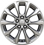 ALY4837U20 Cadillac CT5 Wheel/Rim Silver Painted #84004237