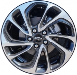 ALY14059U45 Chevrolet Bolt EUV Wheel/Rim Black Machined #42599173