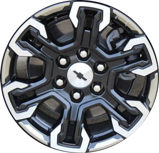 ALY14089BMB Chevrolet Silverado 1500 Wheel/Rim Black/Beige