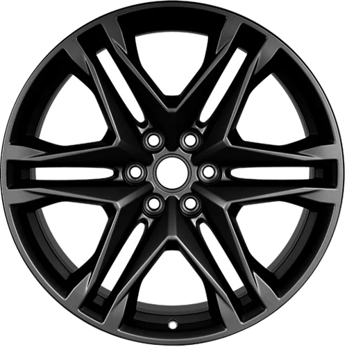 Chevrolet Blazer EV LS RS eAWD RWD 2024-2025 powder coat black 22x9.5 aluminum wheels or rims. Hollander part number ALY94060, OEM part number 84964287