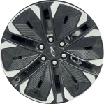 ALYGZ097 Chevrolet Blazer EV Wheel/Rim Black Machined #86528812