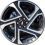 ALYGV056U45 Chevrolet Equinox EV Wheel/Rim Black Machined