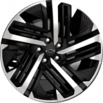 ALYGV115 Chevrolet Equinox Wheel/Rim Black Machined #26431295