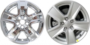 IMP-7922PC Jeep Compass Chrome Wheelskins (Hubcaps/Wheelcovers) 17 Inch Set