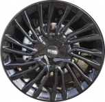 ALY10251U46 Lincoln Corsair Wheel/Rim Black Painted #L7JC1007G1A