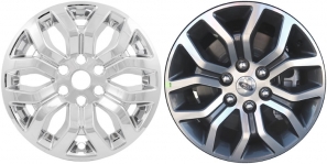 IMP-491X Ford F-150 Chrome Wheel Skins (Hubcaps/Wheelcovers) 18 Inch Set