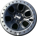 ALY10459 Ford F-150 Raptor Wheel/Rim Black Painted #ML3V1007CA