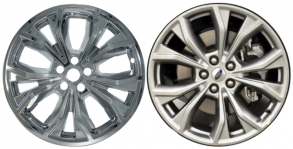 IMP-2820PC Ford Explorer Chrome Wheel Skins (Hubcaps/Wheelcovers) 20 Inch Set