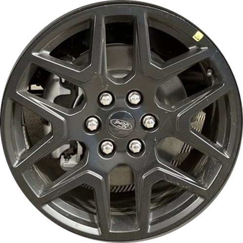 Ford F-150 2024-2025 powder coat black 20x8.5 aluminum wheels or rims. Hollander part number Not Yet Known, OEM part number RL34-1007GA