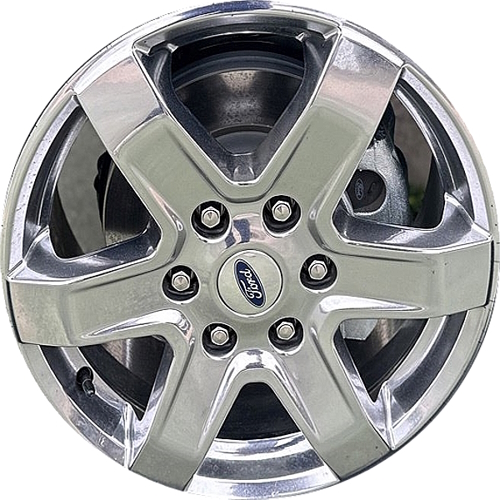 Ford Ranger Lariat Supercrew 2024 chrome 18x7.5 aluminum wheels or rims. Hollander part number Not Yet Known, OEM part number N1WZ1007AB