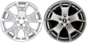 IMP-476X/7968PC Ford Bronco Sport Chrome Wheel Skins (Hubcaps/Wheelcovers) 17 Inch Set