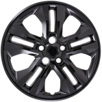 550BLK 17 Inch Aftermarket Black Bolt On Ford Escape Hubcaps/Wheel Covers Set #LJ6Z1130A