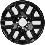 ALYGV111U46 Chevrolet Silverado 1500 EV GMC Sierra EV Wheel/Rim Black Painted #85709996