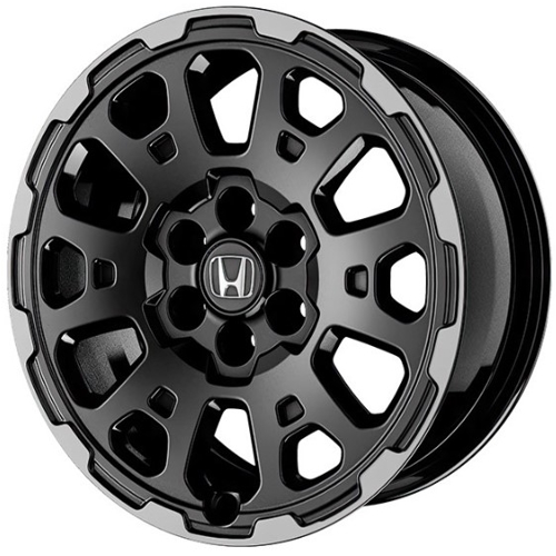 Honda Prologue 2024 black machined 19x8.5 aluminum wheels or rims. Hollander part number Not Yet Known, OEM part number 08W19PS2100