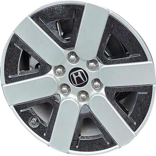 Honda Prologue SUV Touring 2024 Powder Coat Silver 19x8.5 aluminum wheels or rims. Hollander part number 95986, OEM part number 86546899