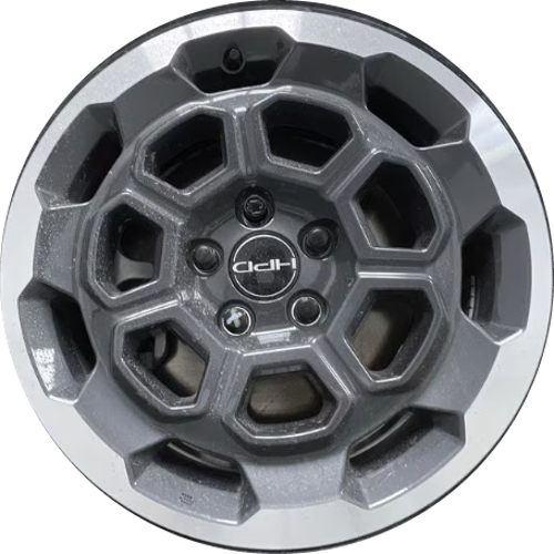 Honda Ridgeline HPD Black Edition 2024 charcoal machined 18x8 aluminum wheels or rims. Hollander part number Not Yet Known, OEM part number 08W18-T6Z-100.-J