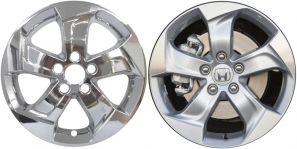 IMP-7644PC Honda HR-V Chrome Wheel Skins (Hubcaps/Wheelcovers) 17 Inch Set