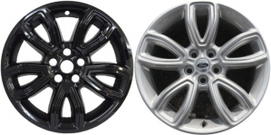 IMP-468BLK/8120GB Ford Explorer Black Wheel Skins (Hubcaps/Wheelcovers) 18 Inch Set