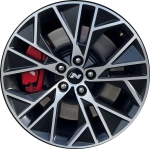 ALY70769 Hyundai Elantra N Wheel/Rim Black Machined #52910IB000