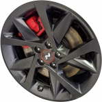 ALY71010U45 Hyundai Sonata Wheel/Rim Matte Black Painted #52906L0ZA0