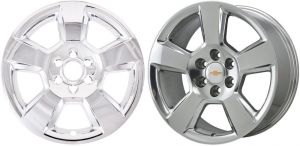 IMP-490X Chevrolet Silverado, Suburban, Tahoe Chrome Wheel Skins (Wheelcovers) 20 Inch