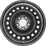 STLJG028 Jeep Gladiator Wheel/Rim Steel Black #04755290AA