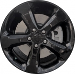 ALY9287U45 Jeep Grand Cherokee, L Wheel/Rim Black Painted #4755428AB