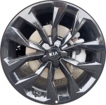 ALY70738U45 KIA Sorento Wheel/Rim Black Painted #52910R5450