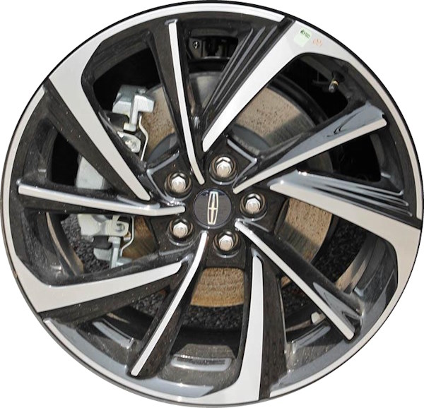 Lincoln Corsair 2023-2024 black machined 20x8 aluminum wheels or rims. Hollander part number Not Yet Known, OEM part number Not Yet Known.