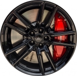 ALY10278 Ford Mustang Shelby GT500 Wheel/Rim Black Painted #KR3V1007AA