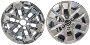 IMP-6024PC Nissan Frontier Chrome Wheel Skins (Hubcaps/Wheelcovers) 16 Inch Set