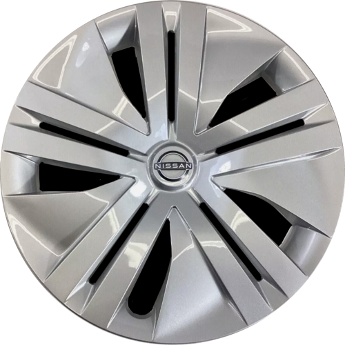 Nissan LEAF 2023-2025, Plastic 10 Vent, Single Hubcap or Wheel Cover For 16 Inch Steel Wheels. Hollander Part Number H53097