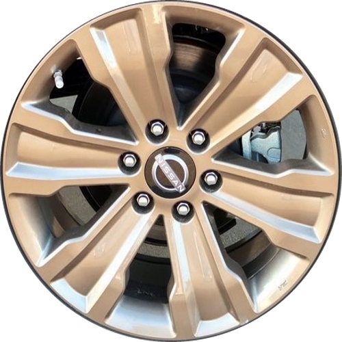 Nissan Titan 2024 powder coat bronze 20x8 aluminum wheels or rims. Hollander part number Not Yet Known, OEM part number Not Yet Known.