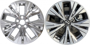 IMP-8826PC Nissan Rogue Chrome Wheel Skins (Hubcaps/Wheelcovers) 18 Inch Set