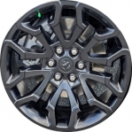 ALYCO041U45 Dodge Ram 1500 Wheel/Rim Black Painted