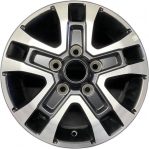 ALY2217BM Dodge Ram Promaster Wheel/Rim Black Machined #7HL08RXFAB