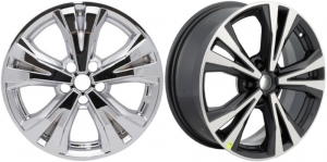 IMP-461X Nissan Rogue Chrome Wheel Skins (Hubcaps/Wheelcovers) 18 Inch Set
