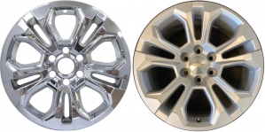 IMP-2022PC Chevrolet Silverado 1500 Chrome Wheel Skins (Hubcaps/Wheelcovers) 20 Inch