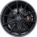 ALY75327U45 Toyota GR Supra Wheel/Rim Black Painted