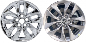 IMP-478X Toyota Sienna Chrome Wheel Skins (Hubcaps/Wheelcovers) 17 Inch Set