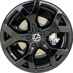 ALYWB095 Volkswagen Atlas Wheel/Rim Black Painted #3QF601025AAAX1