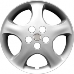 61134AMS 15 Inch Aftermarket Toyota Corolla Silver Hubcaps/Wheel Covers Set