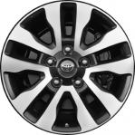 ALY69533U35.LC150 Toyota Sequoia, Tundra Wheel/Rim Dark Charcoal Machined #426110C230